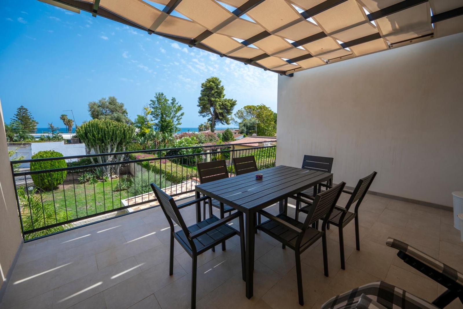 Villa Nisa Apartment Sea View Fontane Bianche Eksteriør billede